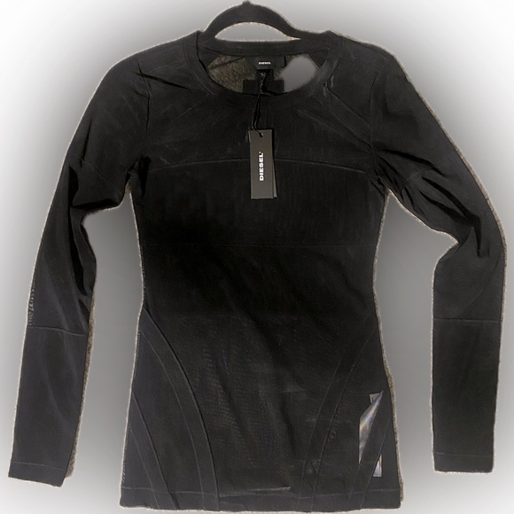 DIESEL - Womens sheer form fit too NWT - Picture 6 of 10